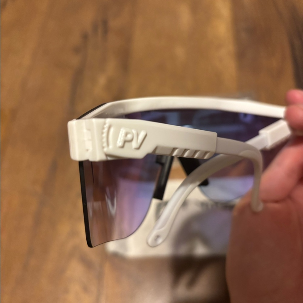 REAL PIT VIPER MIAMI NIGHT DOUBLE WIDE SUNGLASSES - Picture 3 of 5